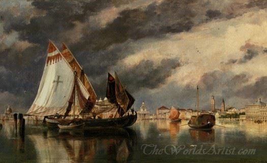 Bragozzi In The Lagoon