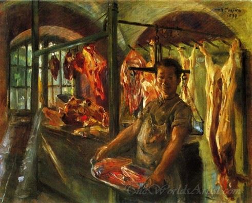 Butchers Shop At Schaftlarn An Der Isar