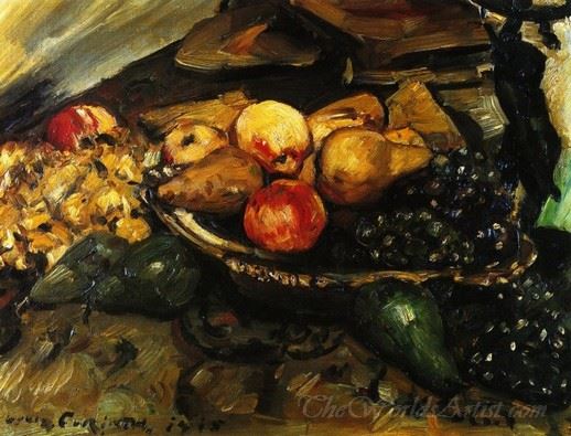Still Life With Fruit And Wine Glass