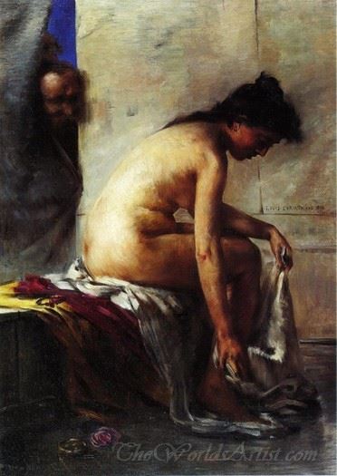 Susanna And The Elders Second Version