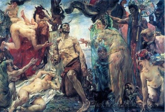 The Temptation Of Saint Anthony After Gustave Flaubert