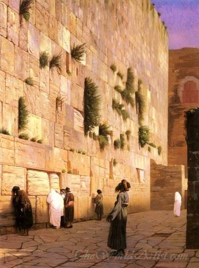Solomons Wall Jerusalem The Wailing Wall