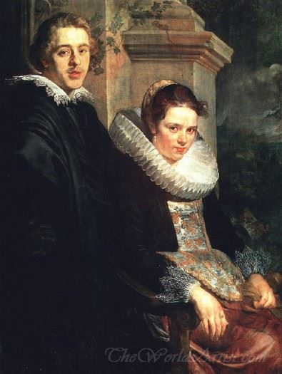 Portrait Of A Young Married Couple