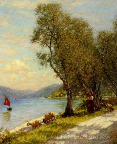 Veronese Shepherdess Lake Ganda
