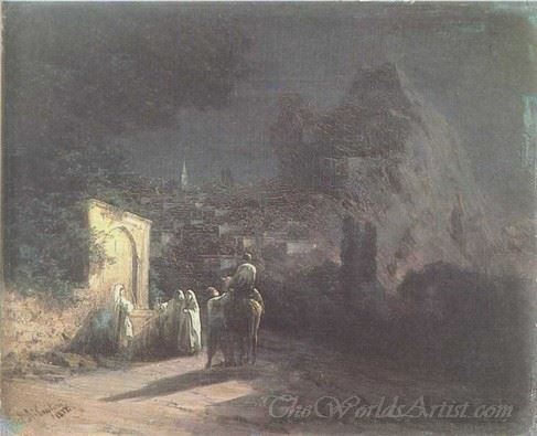 A Lunar Night At The Spring