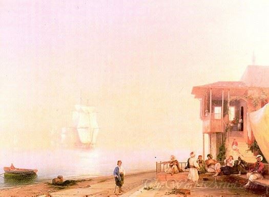 Embankment Of Oriental Town