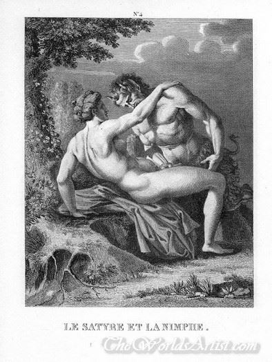 Le Satyre Et La Nimphe